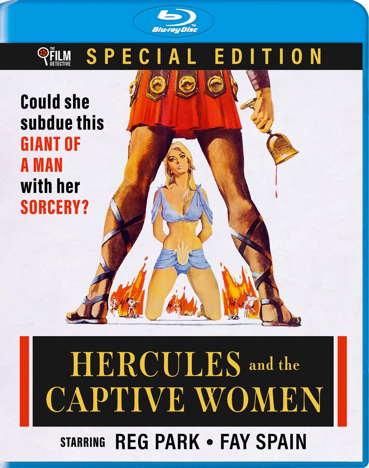 Hercules And The Captive Women (1963) (Blu-ray) Reg Park Laura Altan Fay Spain
