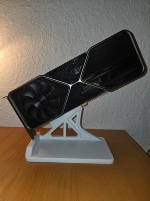 Grafikkartenständer GPU Ständer Stütze PCI-E x16 Display Stand Modern Showcase