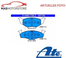 SATZ BREMSBELÄGE BREMSKLÖTZE ATE 130460-71002 A FÜR SKODA FABIA I,FABIA II