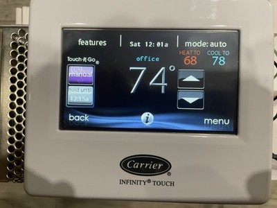 Carrier Programmable Thermostat Infinity SYSTXCCITC01-A Version 11 (T5)