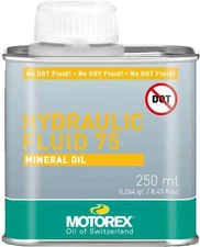 Motorex Hydraulic Fluid 75 for Clutch Systems Motorcycle 250ml Mineral Oil