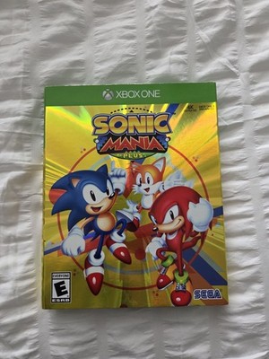Sonic Mania Plus Xbox One Complete With Slipcover And Artbook