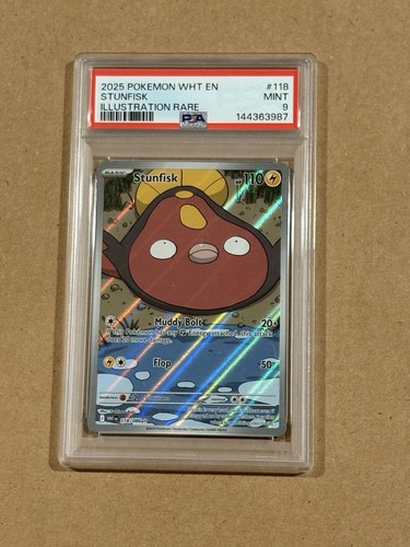 Stunfisk graded PSA 9 for sale on eBay