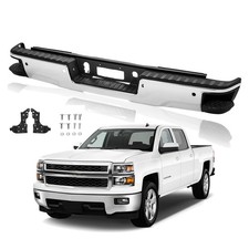 Rear Bumper Assembly Compatible with 2014-2018 Chevy Silverado GMC Sierra 1500 W