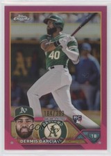 2023 Topps Chrome Magenta Refractor 184/399 Dermis Garcia Dermis García #183 fm0