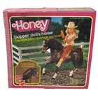 VINTAGE 1982 MATTEL HONEY SKIPPER DOLL'S HORSE BARBIE # 5880 USED FADED BOX