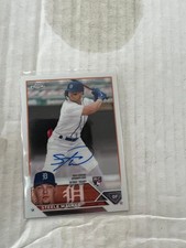 Steele Walker 2023 Topps Chrome Rookie Auto Base #RA-SW NrMt