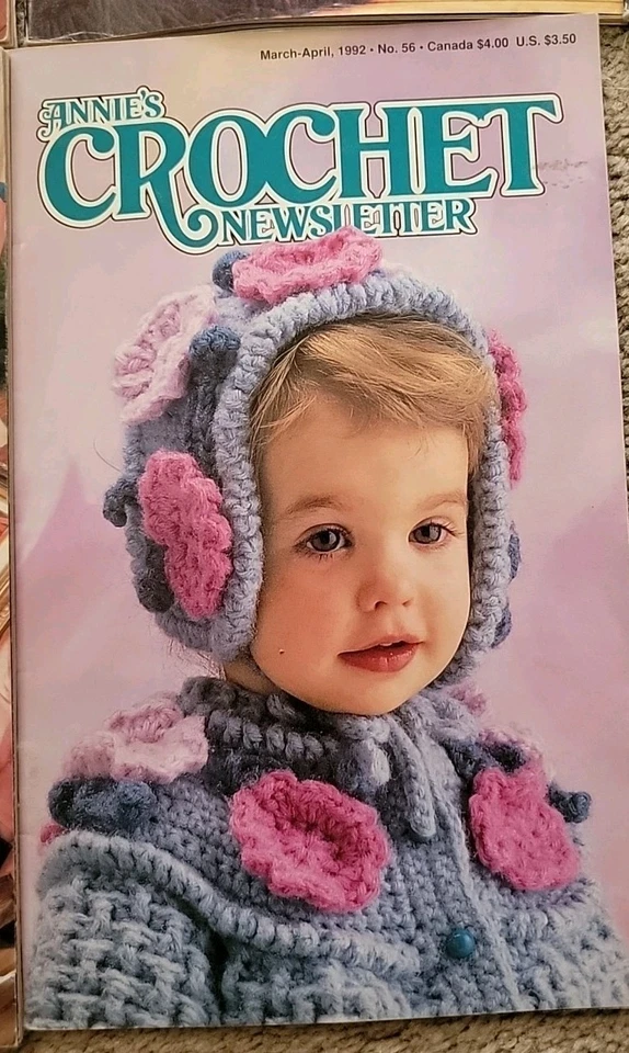 Annie's Crochet Newsletter Quick & Easy Pattern Club & More Lot Of 14 - Image 2 of 4