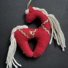 Red Horse Symbol 2026 Christmas Ornament