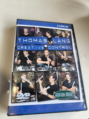  Thomas Lang - Creative Control  (2 Disc) Englisch DVD Top Zustand  