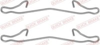 Quick Brake ZubehöRsatz, Scheibenbremsbelag 109-1121 FüR Dacia