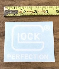 Glock Perfection Original Logo Sticker Decal Gun Tactical Ar Ak 4.5