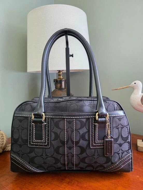 Coach Hampton Zip Satchel/Top Handle Bag Handbags & Bags for Women