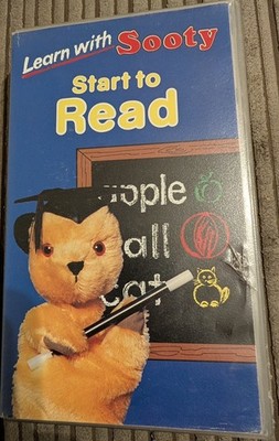 Learn with Sooty Start to read (1989,VHS) Matthew Corbett