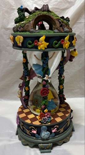 Disney Alice in Wonderland Snow Globe Music Box 26.5cm From Japan Rare No Box - Picture 5 of 16