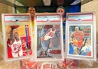 3 Card Lot Michael Jordan 1993 Topps Gold + 1998 UD IONIX + 1993 All-NBA PSA 6