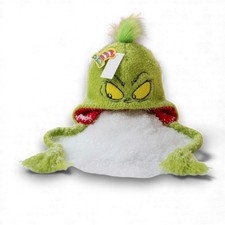The Grinch Christmas Womens Laplander Beanie Hat - NWT