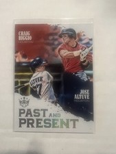 2018 Panini Diamond Kings #PP9 Jose Altuve / Craig Biggio Past and Present