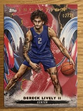 Dereck Lively II /75 Topps Inception 2024/25 NBA Dallas Mavericks Nr.52