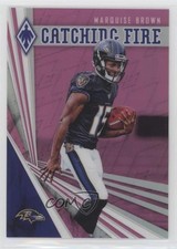2019 Panini Phoenix Catching Fire Pink 170/199 Marquise Brown #1 11qd