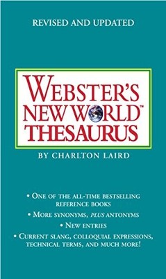 PROPWebster's New World Thesaurus: Third Edition By Webster's Ne