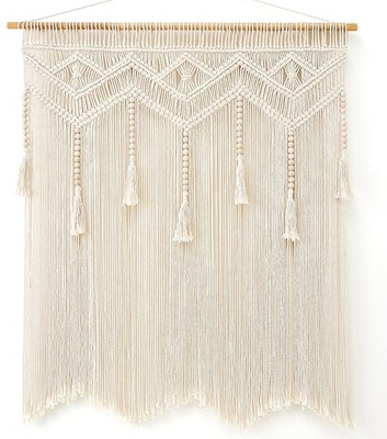 Macrame Wall Hanging Large Boho Decor Woven Tapestry Tassel Bohemian Wall Art