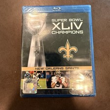 NFL: Super Bowl XLIV Champions - New Orleans Saints (Blu-ray Disc, 2010) New!