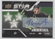 2022-23 Upper Deck Credentials 3rd Star of the Night 85/99 Roope Hintz Auto 05bx