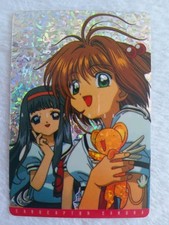 Cardcaptor Sakura 1998 Cardass No 20 - Rare Vintage Prism Card Sakura  Tomoyo