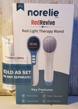 Norelie RedRevive Cold Laser Therapy Device Handheld Red Light Laser W/50ml Gel