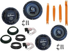 Hifonics Lautsprecher für VW Passat B7 B8 Bj 10-20 Tür vorne hinten Bügel 360 W