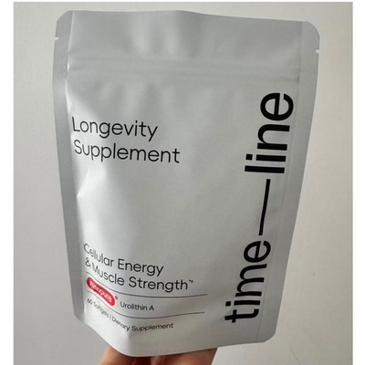 Time-Line Longevity Supplement Mitopure Urolithin A 60 Softgels 04/28
