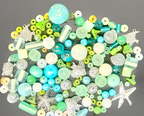Assortment Of Czech Glass Beads 