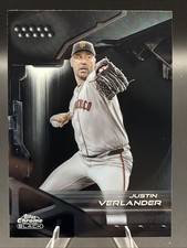 Justin Verlander 2026 Topps Chrome Black #153 San Francisco Giants