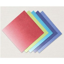 Stampin up  2022-2024 IN-COLOR GLIMMER  10 Sheets of 6x6 PAPER, BRIGHT COLORS 