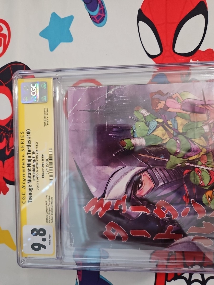 TMNT Teenage Mutant Ninja Turtles #100 - Peach Momoko Variant