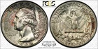1964 Washington Quarter graded by PCGS MS65.....COLOR!!