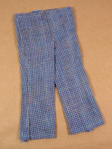 Ken blue checked Pants #1430 Town Turtle Mattel vtg 60s 1969