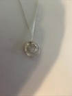 Opal Open Swirl Pendant 925 Sterling Ecx Italy 18" Necklace. — photo 6