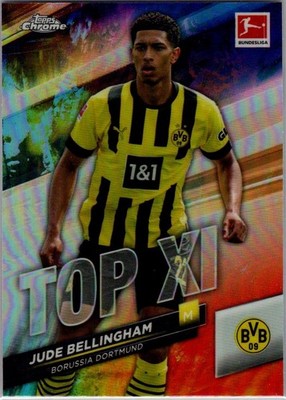 2022-23 Topps Chrome Bundesliga Topp XI Refractor SP #XI-JB Jude Bellingham