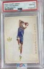 2022-23 Panini Court Kings - Blank Slate Chet Holmgren #18 (RC)