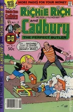 Richie Rich and Cadbury #9 VG 1979 Stock Image Low Grade