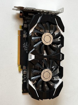 MSI NVIDIA GeForce GTX 1050 Ti 4GT OC Grafikkarte, 4GB GDDR5