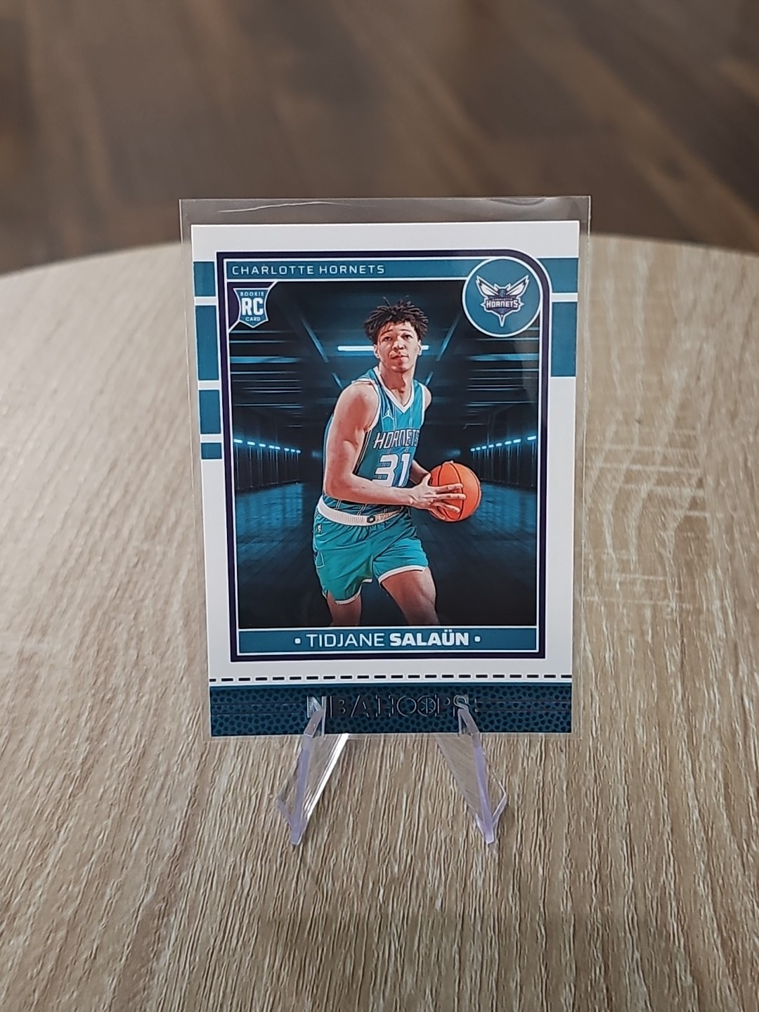 2024-25 Panini NBA Hoops Tidjane Salaun #236 Rookie Card RC Charlotte Hornets