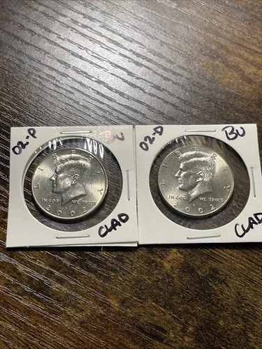 2002-P Kennedy Half Dollar — photo from the most recent tracked eBay sale