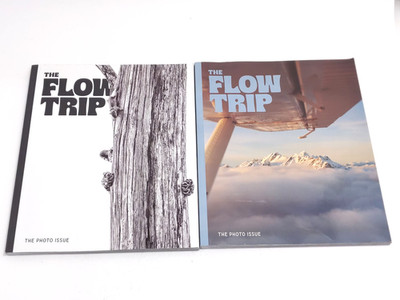 Lot Of 2 THE FLOW TRIP Magazine The Photo Issue 02.03 The Hunt, Above The Clouds