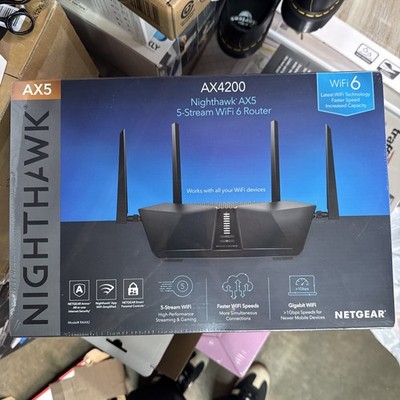 AX4200 NIGHTHAWK AX5 5-Stream WiFi 6 Router FREE SHIPPING