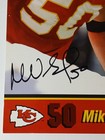 2009 Mike Vrabel Autographed Kansas City Chiefs NFL Football Photo Signed COA KC — photo 4