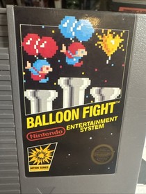 JUEGO NES NINTENDO - Balloon Fight -Nintendo NES (1989) [5 Tornillos] - SOLO CARRO