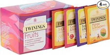 Twinings Fruit Selection, Mixed Set of 80 Tea Bags (Multipack 4 x 20 Tea...